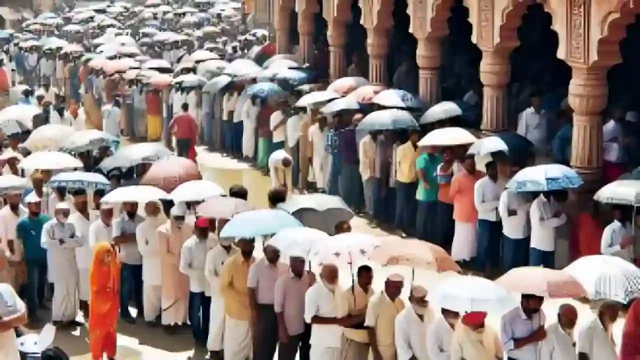 Great Heatwaves Can Create New Record on 18Lok Sabha Election in India